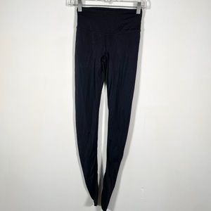 PEACH (Gym, Work and Play) Soft, Second Skin High-Waist Black Leggings Size XS/S